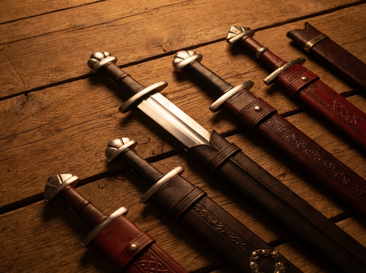 Wikinger Schwerter: Typen und historische Vorbilder