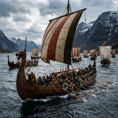 Langschiffe der Wikinger: Baukunst, Einsatz und Funde - Langschiffe der Wikinger: Baukunst &amp; historische Funde