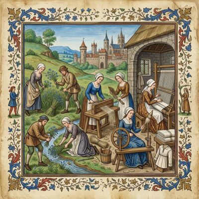 Leinen im Sommer: Pflege, Tragekomfort &amp; Reinigung historischer Gewandung - Leinen im Sommer: Pflege & Tragekomfort historischer