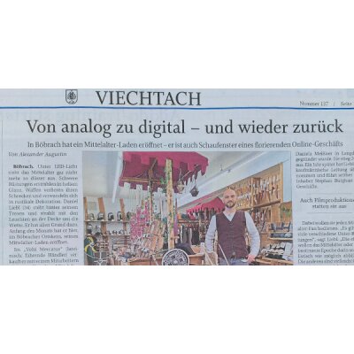 Vehi Mercatus in the daily newspaper - 