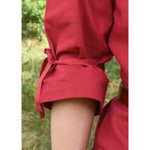 Market-Medieval Blouse Birga 3/4 arm red size XL