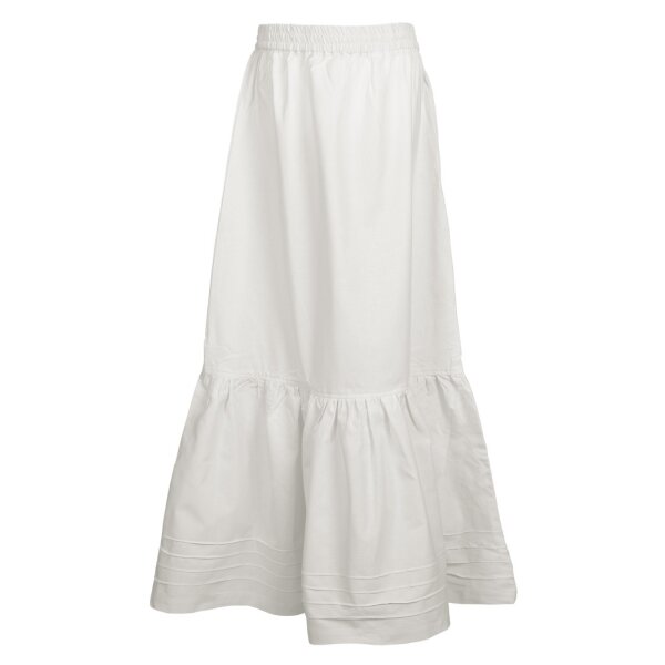 Market-medieval skirt or pirate skirt natural white size S/M