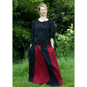 Market-Medieval skirt black/red size S