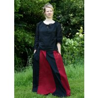 Market-Medieval skirt black/red size S