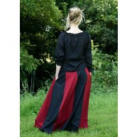Market-Medieval skirt black/red size M