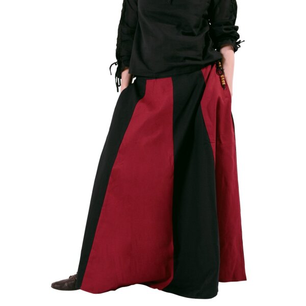 Market-Medieval skirt black/red size L