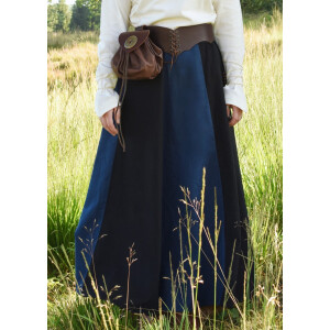 Market-Medieval skirt black/blue size L