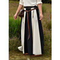 Market-Medieval skirt black/natural white size S