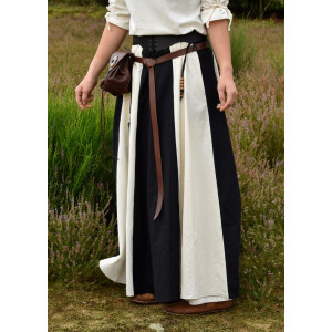 Market-Medieval skirt black/natural white size L