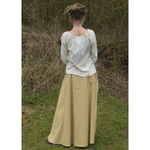 medieval skirt light brown