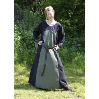 Larp Kleid Aurora Schwarz / Grün Größe XXL