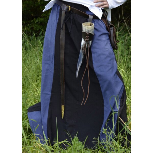 medieval skirt black / blue size XXL