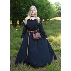medieval skirt black L