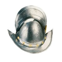 Spanischer Morion Helm, goldverziert, Marto