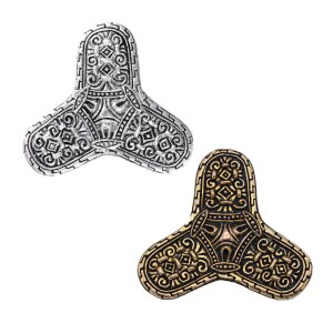 Viking Trefoil-Shaped Cloak Ornament Värnamo