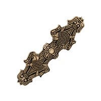 Viking Equal Armed Brooch Birka bronze