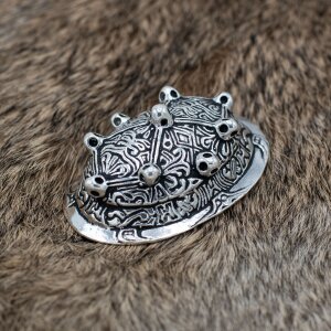 Viking Oval Brooch Saltvik silver