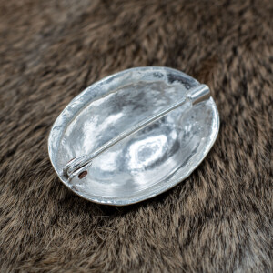 Viking Oval Brooch Saltvik silver