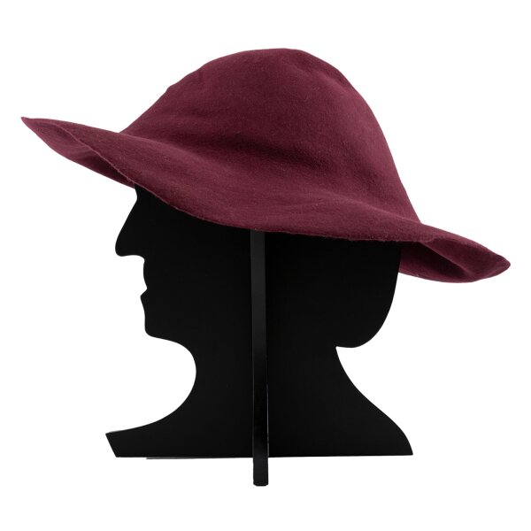 Tricorn hat body Burgundy