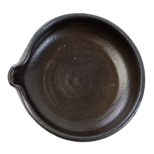 Talglicht oder Öllampe aus Keramik Ø 8 cm