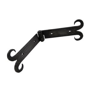 Hand-forged door hinge or hinge for chests