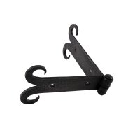 Hand-forged door hinge or hinge for chests