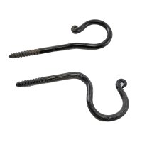 forged wall hook or ceiling hook with 6mm thread