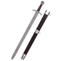 Scottish Knight Templar Sword with Scabbard