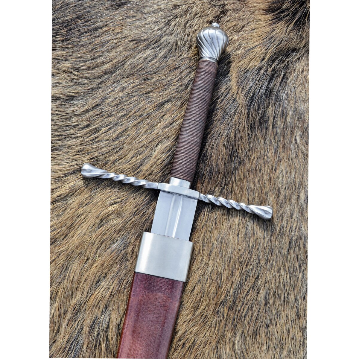 Bastard Sword One And A Half Handed With Scabbard 147 95