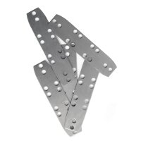 Steel scales for Birka lamellar-armour, set of 25 pieces