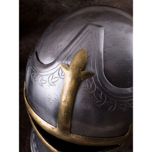 Archers Visored Sallet 15. century, 1.6 mm Steel