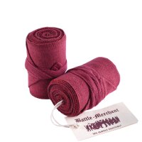 Viking Winningas / Leg Wraps, Herringbone Pattern, Red/Burgundy