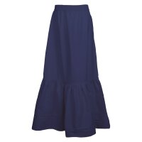 Market-medieval skirt or pirate skirt blue