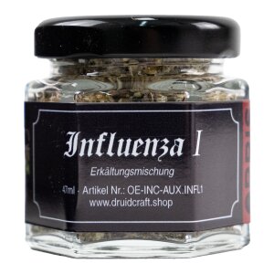 Incense Blend Influenza I / pure Borneo camphor with medicinal herbs