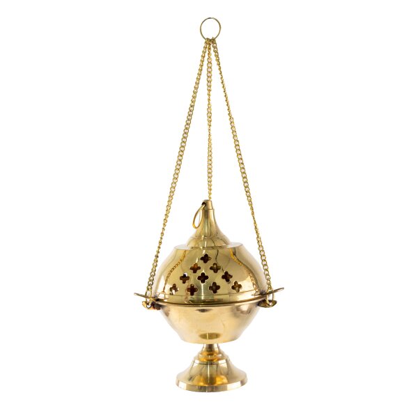 Brass swinging incense burner