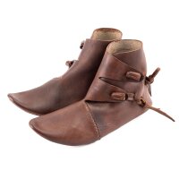 Wendegenähte Wikinger Schuhe Typ Jorvik Braun