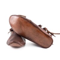 Reversible Viking shoes type Jorvik brown