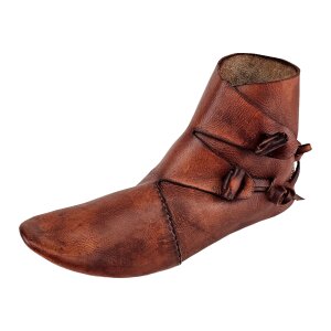 Wendegenähte Wikinger Schuhe Typ Jorvik Braun Gr. 36