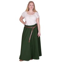 Medieval Blouse Aren, short-sleeved, nature