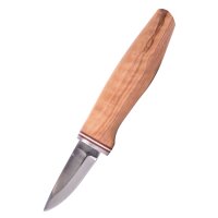 Nordic Whittle Knife from 440 Stainless Steel w/ Leather Sheath