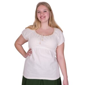 Medieval Blouse Aren, short-sleeved, nature M