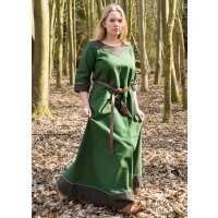 Medieval Dress Gesine, Canvas, green S
