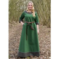 Medieval Dress Gesine, Canvas, green M