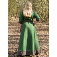 Medieval Dress Gesine, Canvas, green L