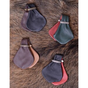 Medieval Money Pouch - Chazza, various colours red/green