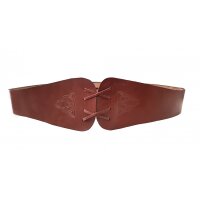 Medieval bodice belt brown 100cm