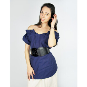 Medieval bodice belt black 100cm