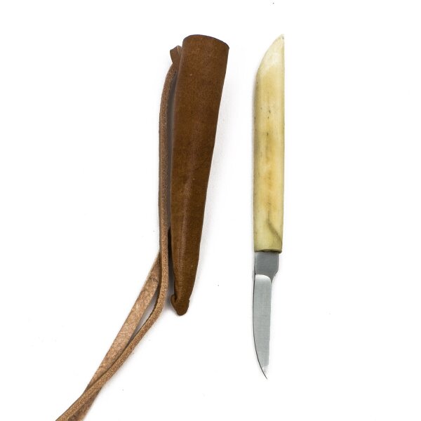 scriptorium knife stainless steel 1100 - 1400 bone handle
