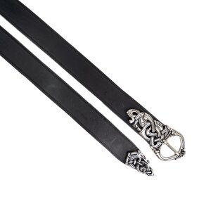 Viking Belt with end fitting - 3 cm black