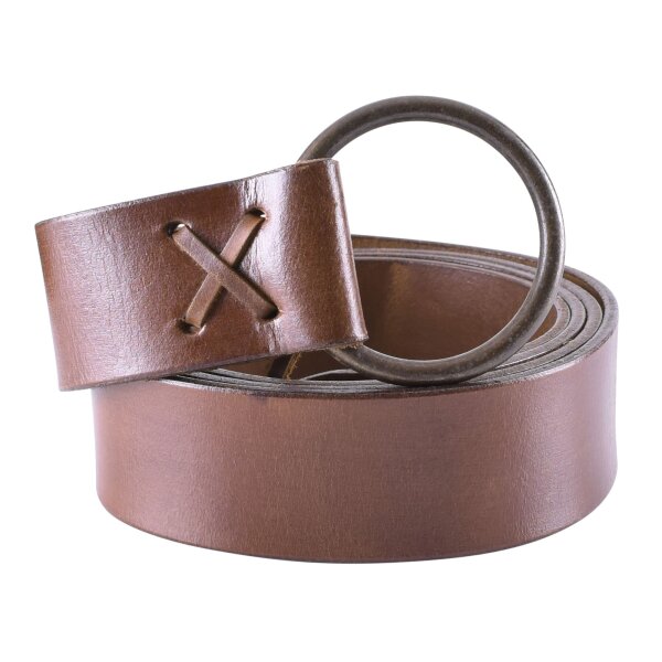 Medieval Belt 150cm 4cm brown